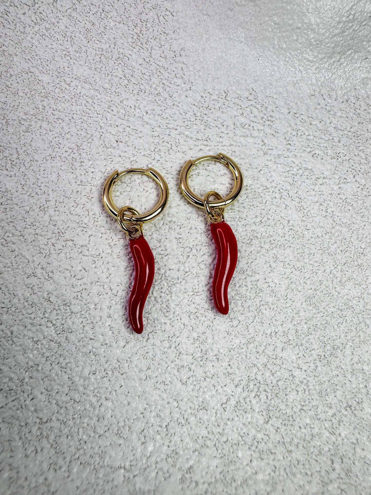 Valentine Chilli Earrings