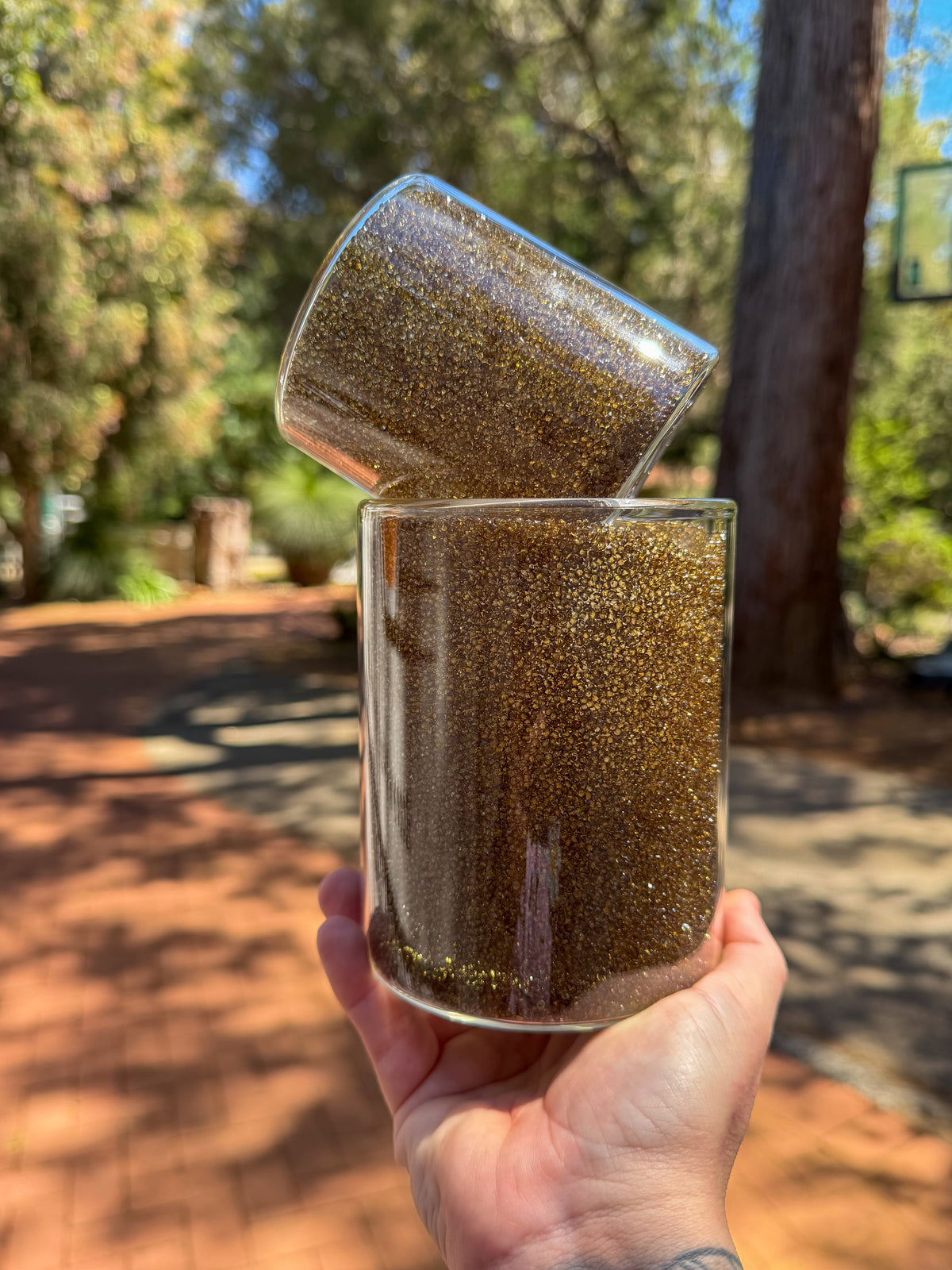 Glitter & Glow Candle