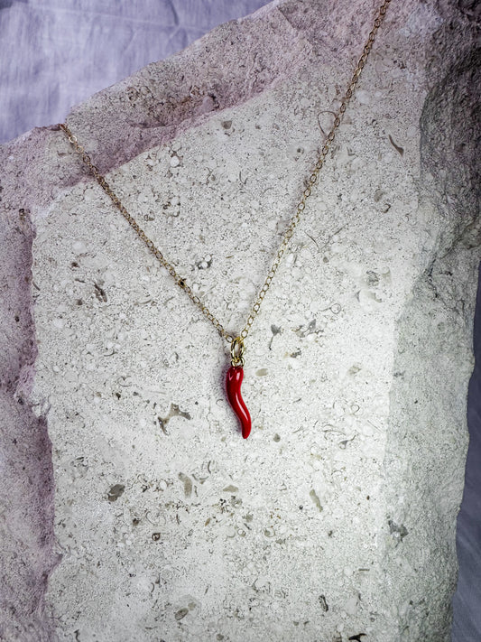Valentine Chilli Necklace