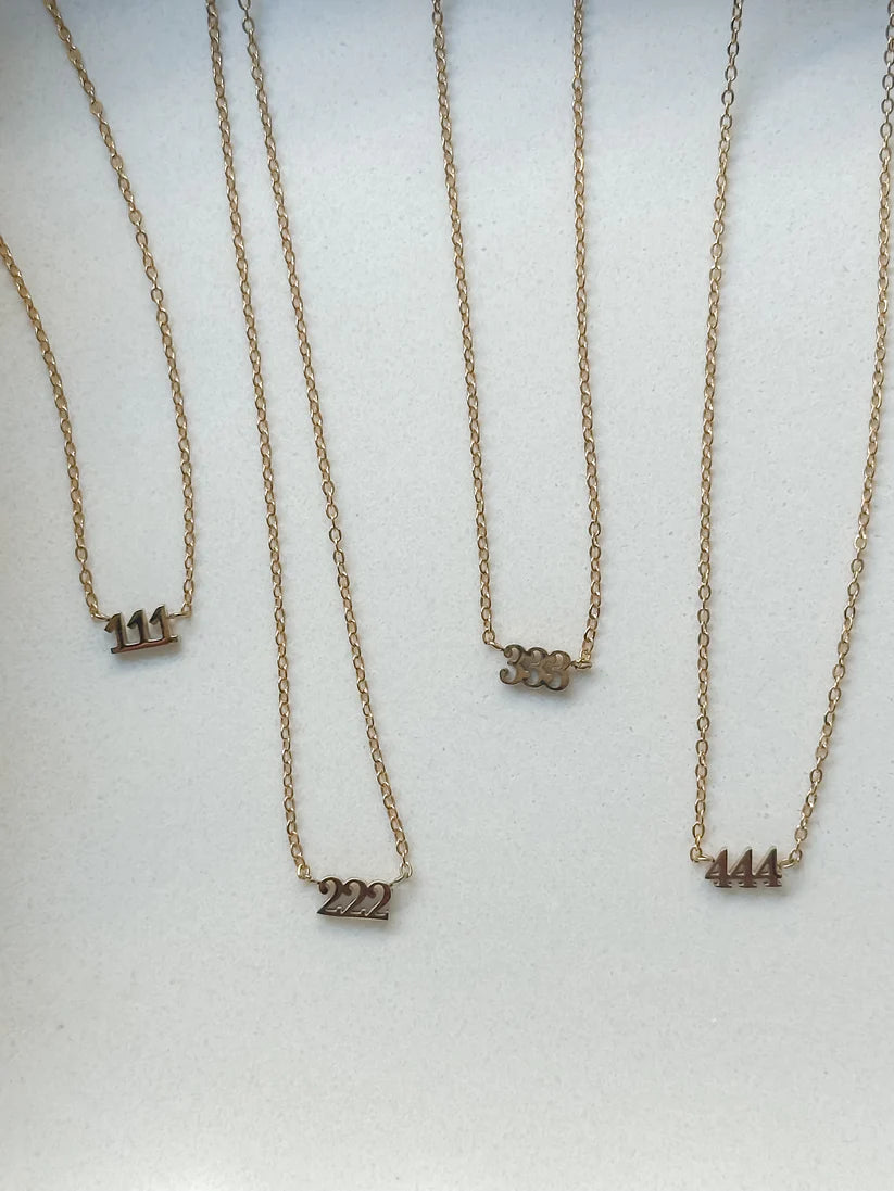 Angel Number Necklaces