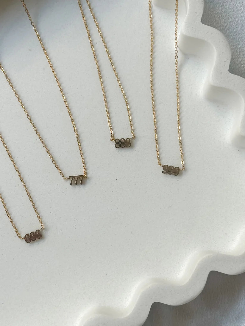 Angel Number Necklaces