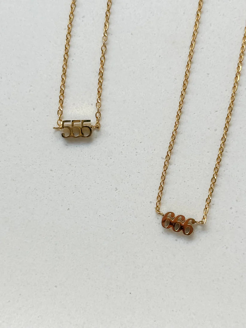 Angel Number Necklaces
